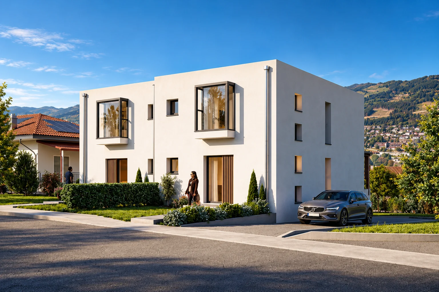 Projet de 2 villas à Courtepin
